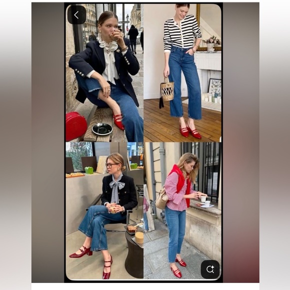 Vince Camuto Kemrie Red Patent Slingback Kitten Heels size 7.5 - Picture 10 of 10